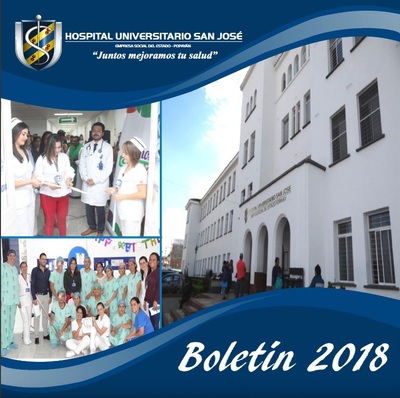 Boletín institucional del Hospital Universitario San José correspondiente al año 2018