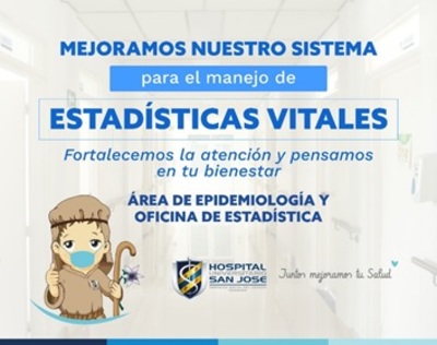 MANEJO DE ESTADÍSTICAS VITALES DEL HUSJ OBTUVO RECONOCIMIENTO A NIVEL MUNICIPAL Y DEPARTAMENTAL