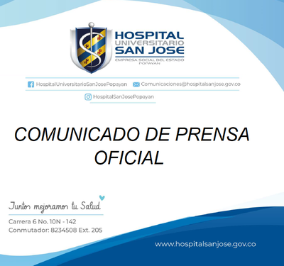 BOLETIN DE PRENSA HUSJ Sept 29-2020 EL SERVICIO DE CARDIOLOGÍA DEL HUSJ OFRECE UNA ATENCIÓN DE CALIDAD Y HUMANIZADA PARA TODA LA COMUNIDAD